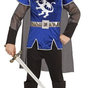 Déguisement bleu du roi arthur pour garçon
