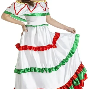 Déguisement mexicain blanc pour fille