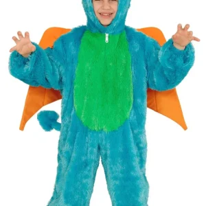 Déguisement de dragon en peluche pour garçon