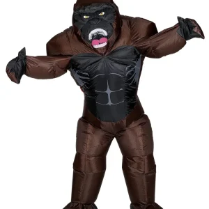 Déguisement gonflable de gorille king kong pour adultes