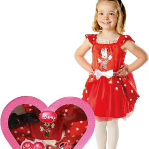 Déguisement minnie mouse pour fille dans une boîte