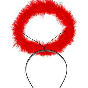 Bandeau avec halo rouge démoniaque