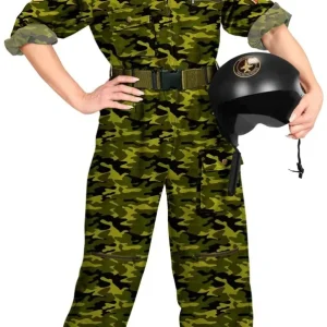 Déguisement de pilote militaire pour femme